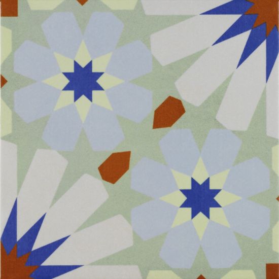płytki podłogowe ścienne kafelki patchwork matowe gres mrozoodporne 22x22, nowoczesne wnętrze Art Cassatt 22,3x22,3 Pamesa