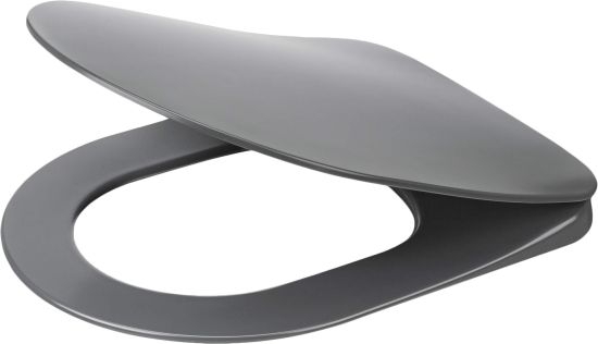 Peonia Zero deska sedesowa slim wolnoopadająca czarna CDE_DSOZ