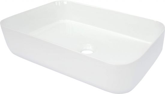 Hiacynt New umywalka nablatowa prostokątna 36x50 cm biała CDY_6U5S