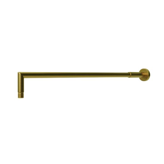 Complementos Brazo ramię prysznicowe ścienne szczotkowany złoty 100327505