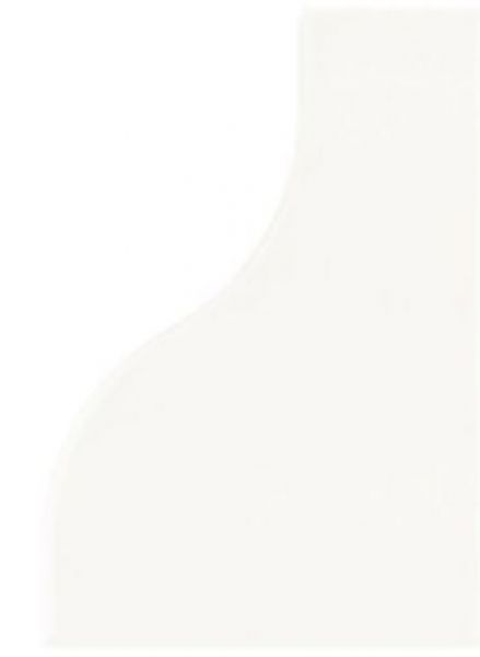Curve White Gloss 8,3x12 płytki ścienne