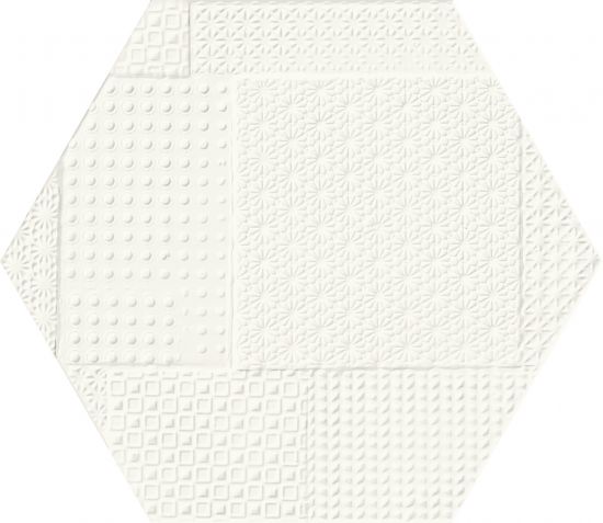 Sixty Esagona Timbro Talco Silktech 21x18,2 płytka heksagonalna