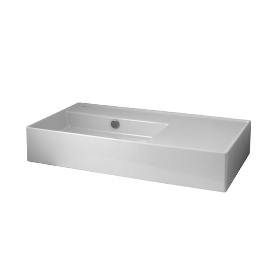 Noken Essence C umywalka wisząca prostokątna lewa 80 cm biały 100272268