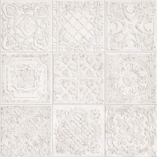 Aparici Gatsby White Pre 20 Natural 59,55x59,55 płytki rustykalne patyna