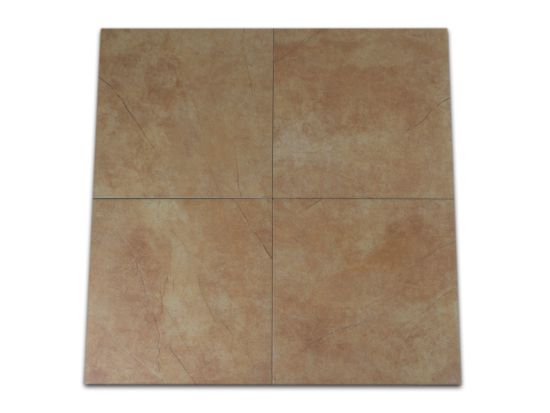 Kompozycja czterech płytek imitujących kamień brązowych Tarragona Beige