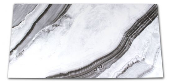 Płytka imitująca marmur biało-czarna At.Shu Mate 60x120