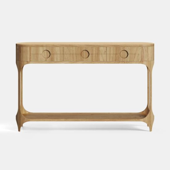 Table4u Lucia konsola dąb naturalny 140x30