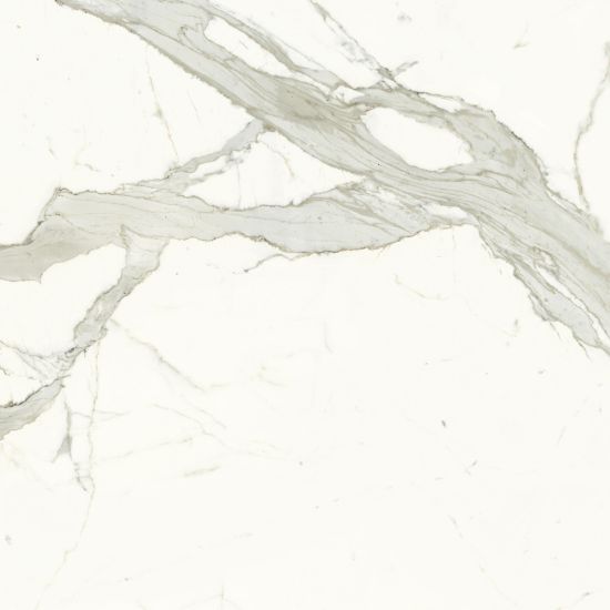 Marmi Maxfine White Calacatta Bright 120x120 płytka imitująca marmur wzór 1
