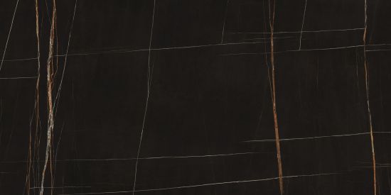Marmi Maxfine Sahara Noir Bright 150x300 płytka imitująca marmur wzór 1
