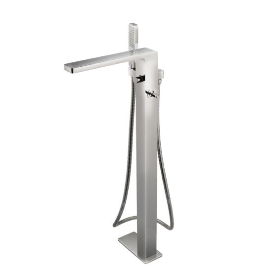 Lounge bateria wannowo-prysznicowa wolnostojąca chrom 100063518