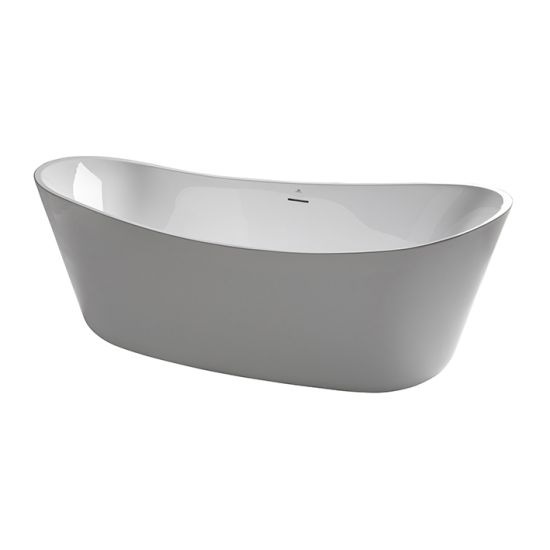 Lounge Fluid wanna akrylowa wolnostojąca 170x80 biały błyszczący 100341912