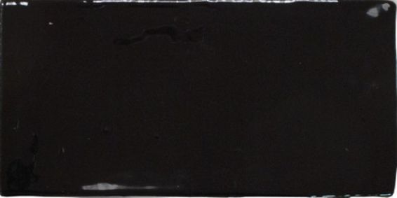 Masia Negro Mate 7,5x15 cegiełka gładka czarna matowa
