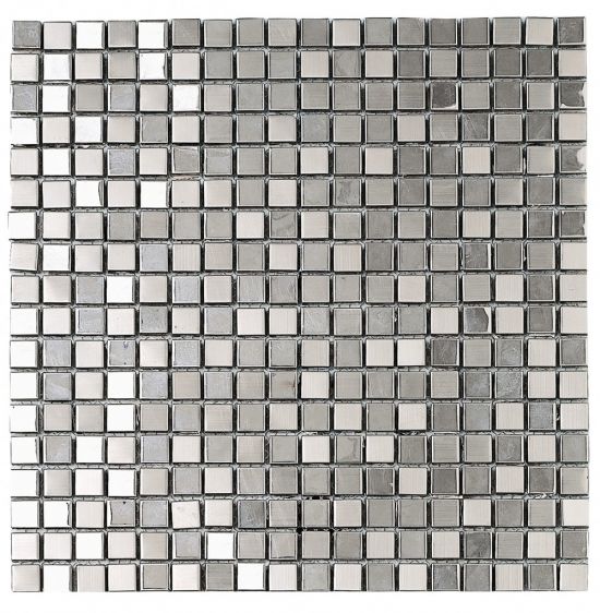 płytka dekoracyjna mozaiki na ścianę mozaiki na podłogę mozaiki do łazienki kuchni salonu szklana mozaika 30x30 srebrne mozaiki silver