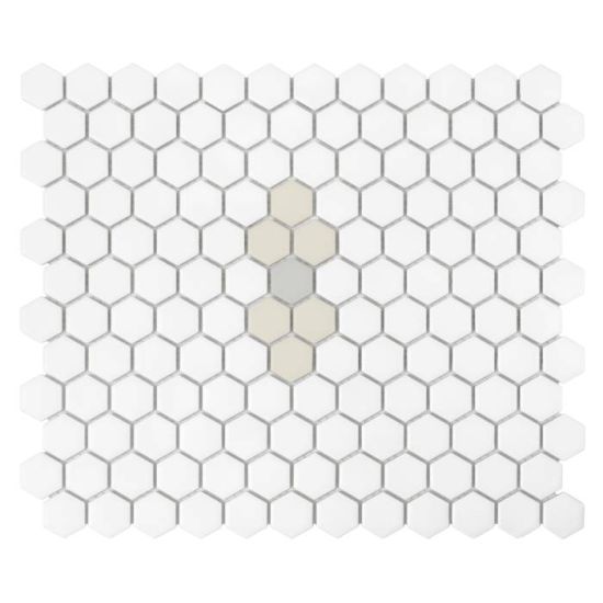 Mini Hexagon Beetle Mat 26x30 mozaika dekoracyjna