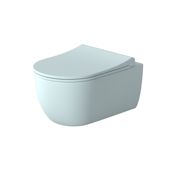 Molis Slim miska WC wisząca ice blue MSM-0013RIMSLIM-IB