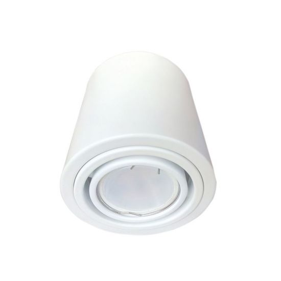 LAMPA SUFITOWA TUBO WHITE 1X7W LED GU10 minimalistyczna Milagro