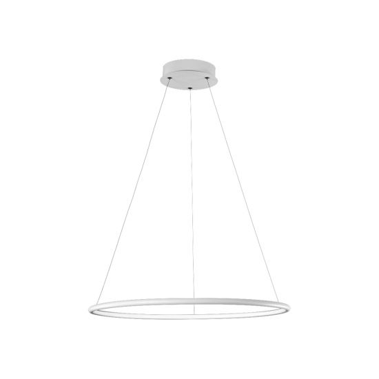 Lampa wisząca Orion white 22W LED minimalistyczna milagro