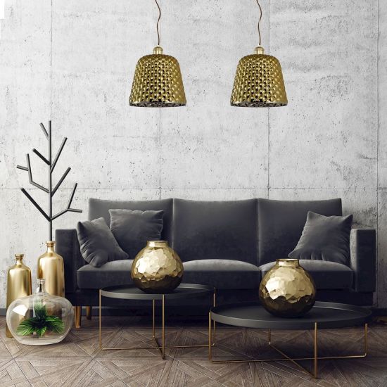 Lampa wisząca Rio 1xE27 glamour milagro
