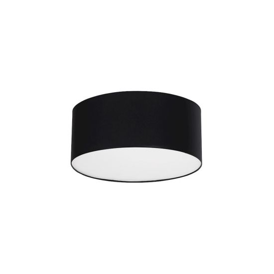 LAMPA SUFITOWA BARI BLACK 3xE27 minimalistyczna Milagro