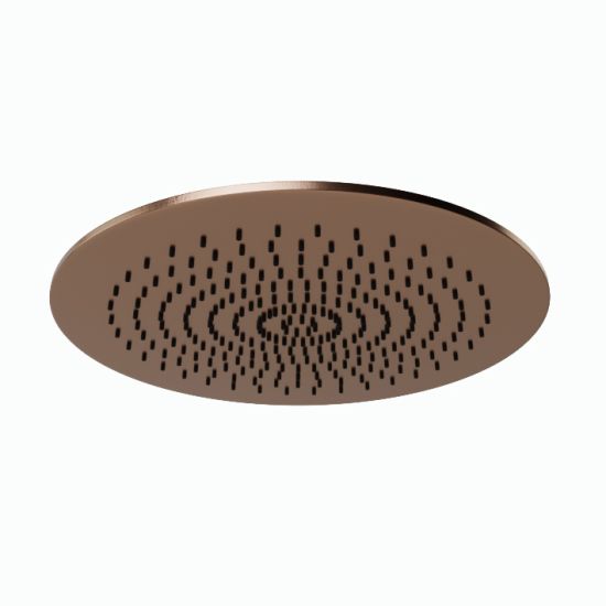 Neptune Slim deszczownica okrągła 30 cm miedź szczotkowana 100280685