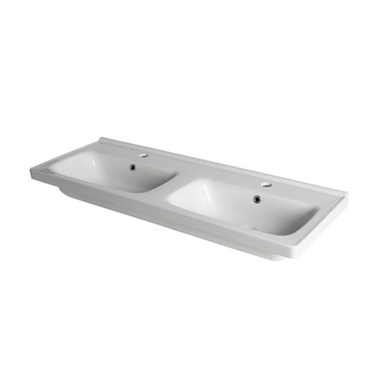 Nk Concept umywalka wisząca prostokątna 120 cm biały 100316717