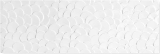 płytki ścienne 30x90 połysk rektyfikowane Aparici Nordic Blanco Shell