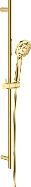Arnika Zestaw prysznicowy 3-funkcyjny z drążkiem złoty NQA_Z51K