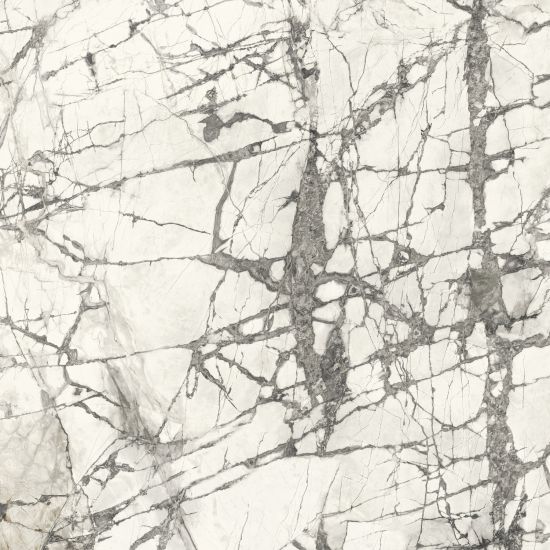 Marmi Maxfine Calacatta Grey Pre-Polished 150x150 płytka imitująca marmur wzór 1