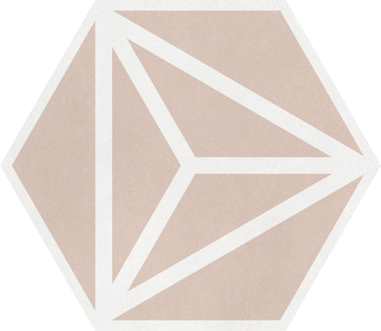 Varadero Rose 19,8x22,8 płytka heksagonalna