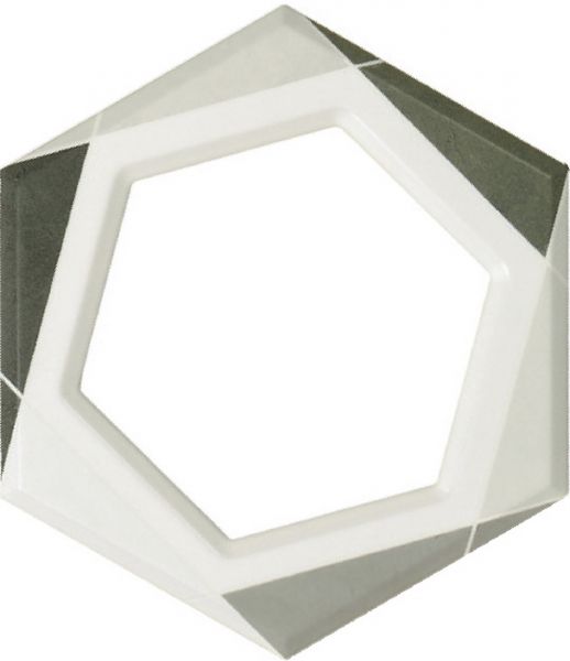 Fanal płytka hexagon drewnopodobna na ściane 25x22 łazienka w drewnie