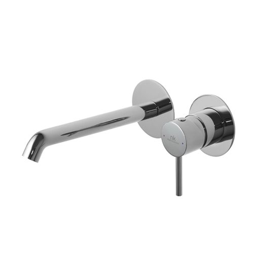 Rondo bateria umywalkowa podtynkowa chrom 100345139