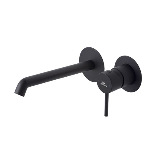 Rondo bateria umywalkowa podtynkowa czarny mat 100345140
