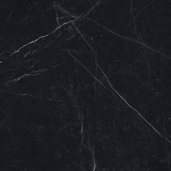 Marmi Maxfine Black Marquinia Silky 150x150 płytka imitująca marmur wzór 1