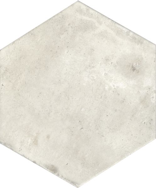 płytki hexagonalne kolor beżowy biały 25x29 Terre Ice Hexagon Aparici