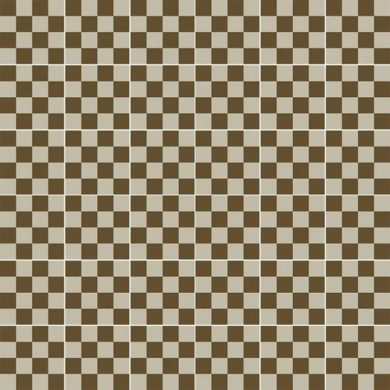 Vives Surf Makai Marron 20x20 kafelki szachownica