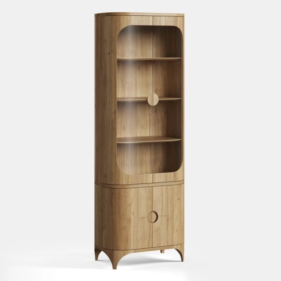 Table Elena witryna dąb naturalny SBG1-O39  retro