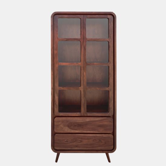 Halina witryna 90x200 cm czekolada JBG3-S18