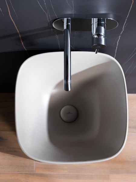 Wizualizacja Arquitect umywalka stojąca kwadratowa biały 100200806