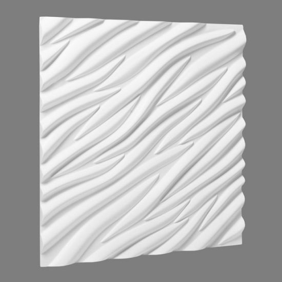 Dunin biały panel ścienny biała płytka 3d nowoczesny salon