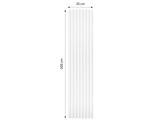 wymiary  Mardom Panel ścienny 3D PolyForce WP001T Duna 200 cm