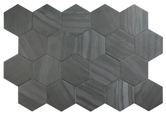 Lithos Dark 11,6x10,1 płytki heksagonalne