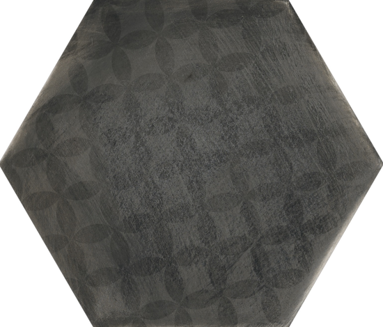 Hexa Boreal Hidra Antracita 23x27 płytki dekoracyjne heksagonalne