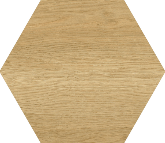 Hexa Verona Miel 23x27 płytka heksagonalna imitująca drewno